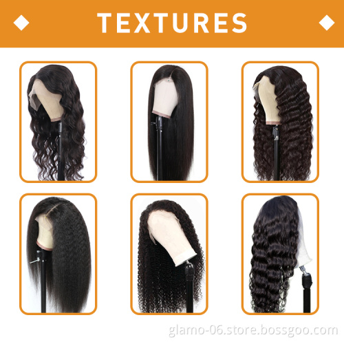 Transparent Pre Plucked Hd Lace Front Wigs 13X6,Hd Full Lace Human Hair Wigs,Large 100% Virgin Peruvian Human Hair Hd Lace Wigs
